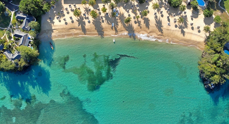 created by dji camera
Jamaica Inn beach, Ocho Rios, Jamaica