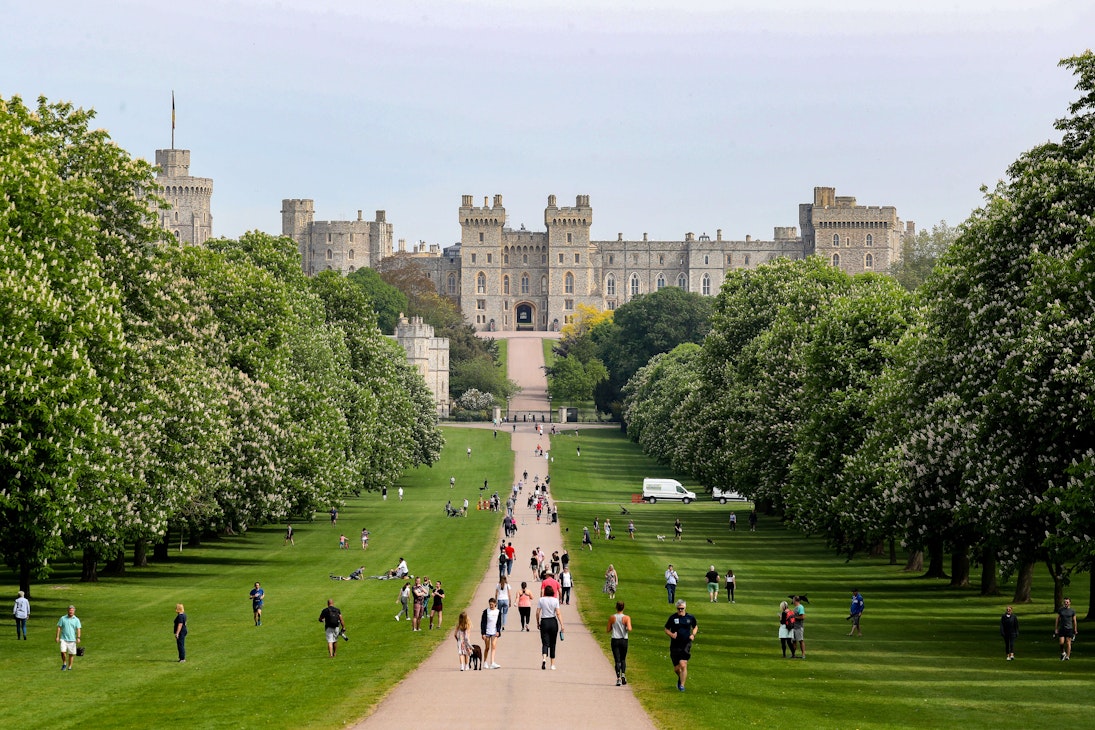 The Long Walk to Windsor Castle.